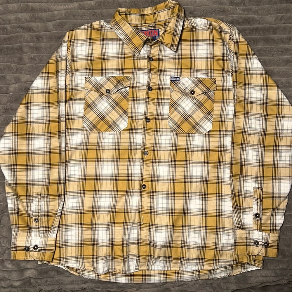 DIXXON FLANNEL COMPANY •LAGER •2X •Gently Worn